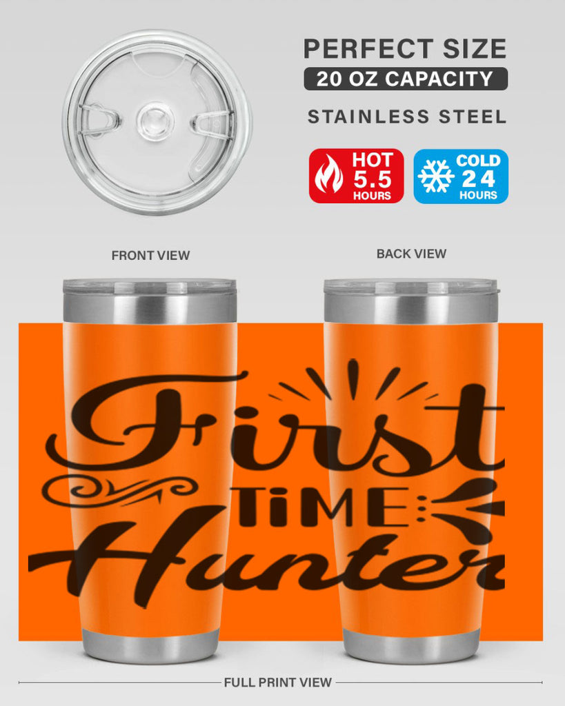 First Time Hunter  140#- spring- Tumbler