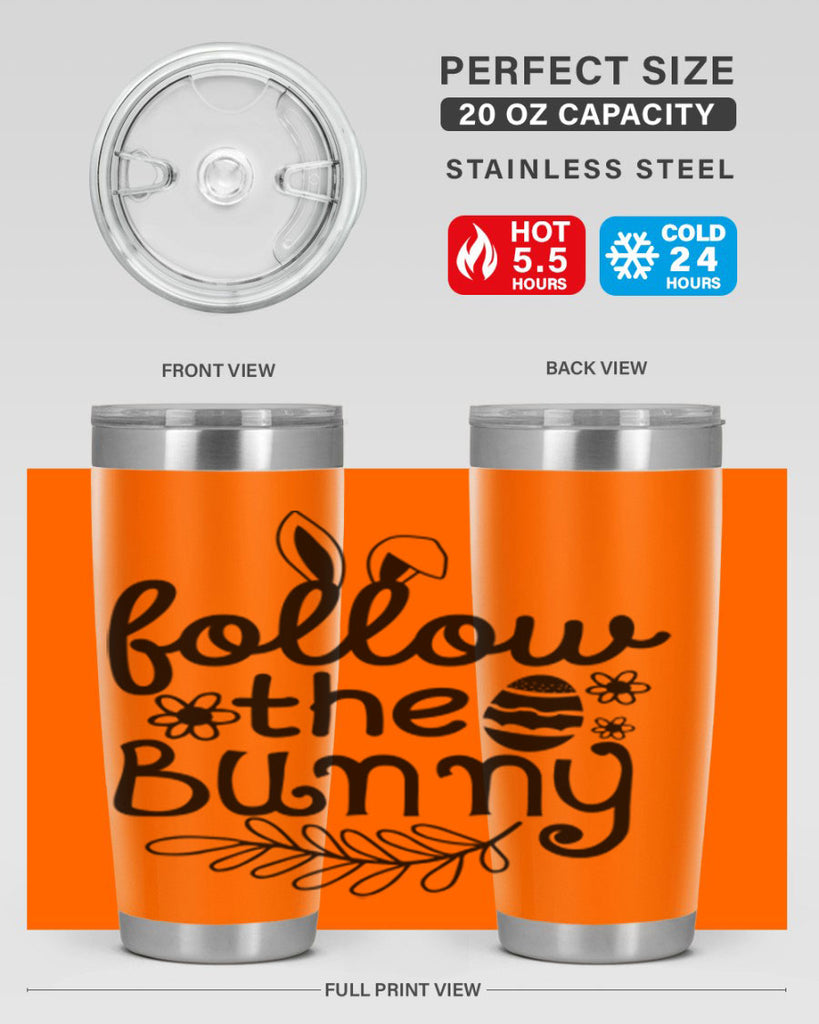 Follow the bunny  142#- spring- Tumbler