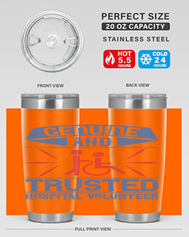Genuine and Trusted Hospital Volunteer Style 2#- volunteer- Tumbler
