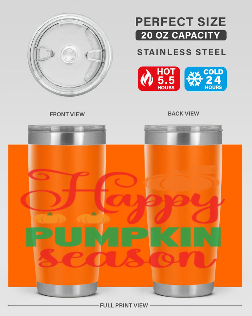 HAPPYPUMPKINSEASON 257#- fall- Tumbler