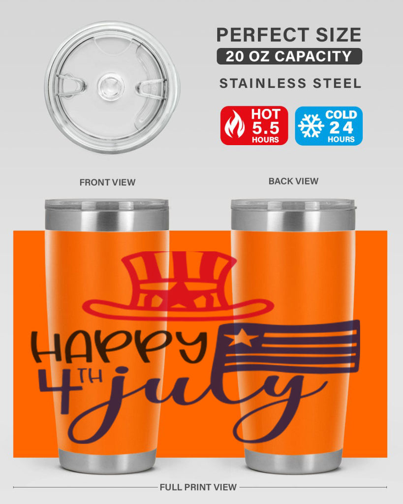 Happy th July Style 152#- Fourt Of July- Tumbler