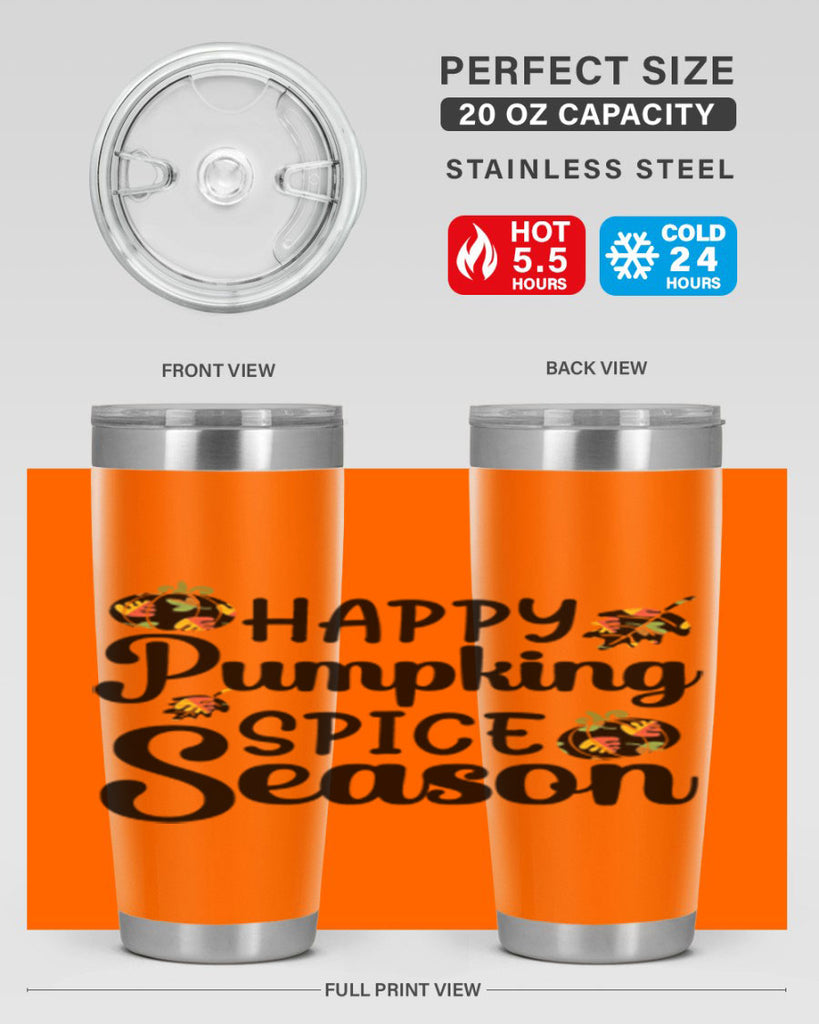 Happypumpkinspiceseason 258#- fall- Tumbler
