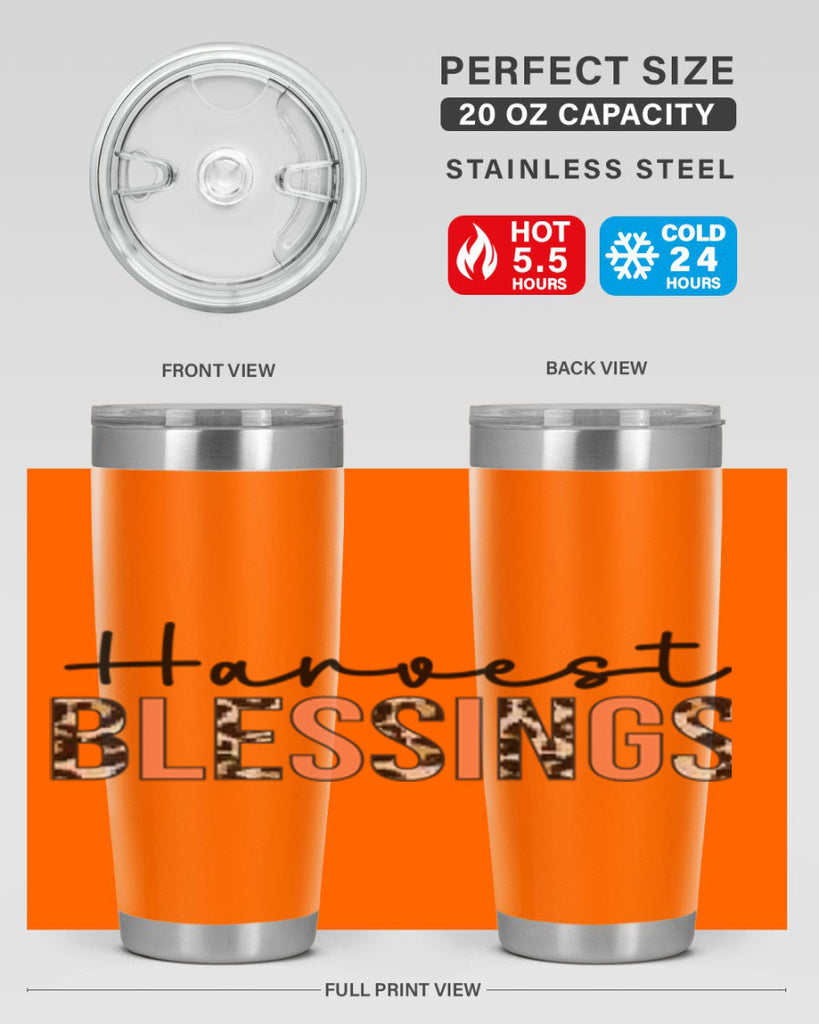 Harvest blessings 263#- fall- Tumbler