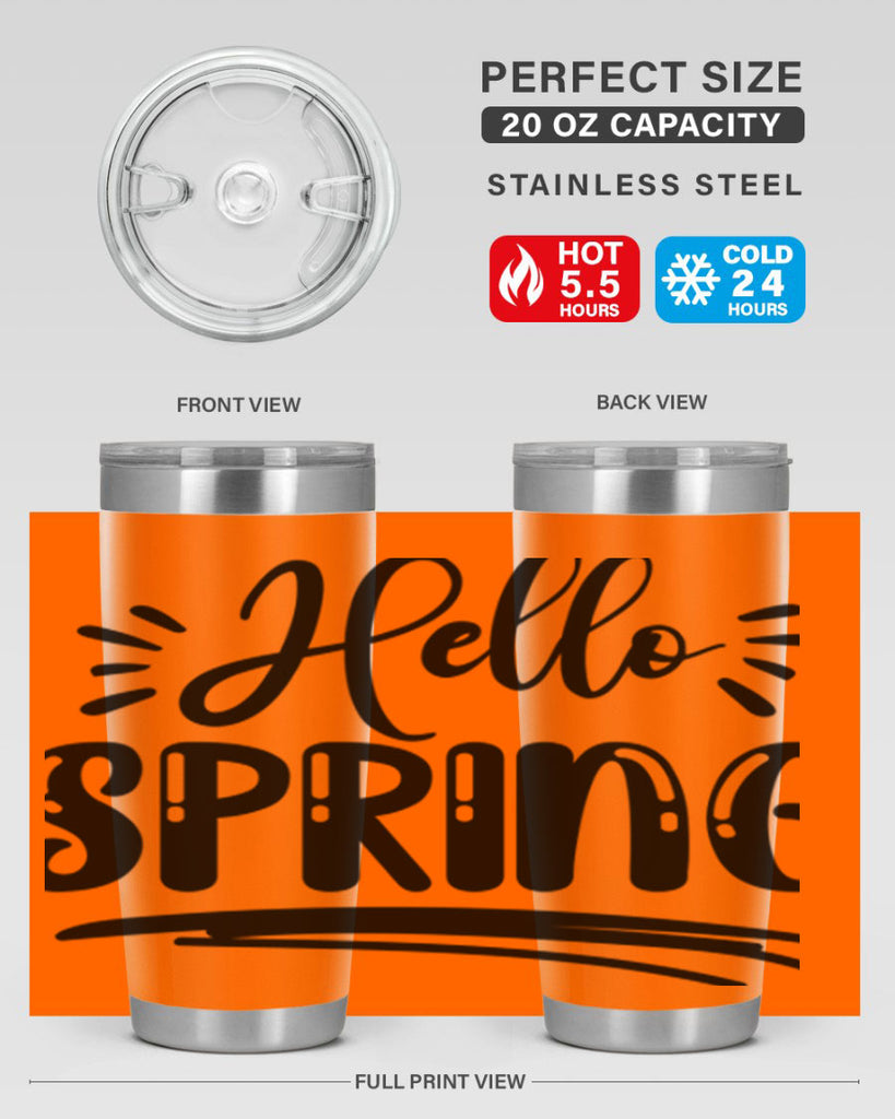 Hello Spring  229#- spring- Tumbler
