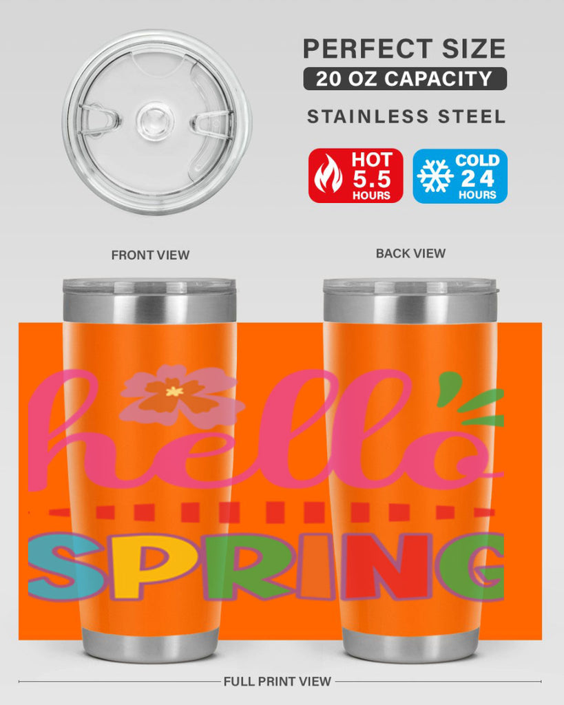 Hello Spring  231#- spring- Tumbler