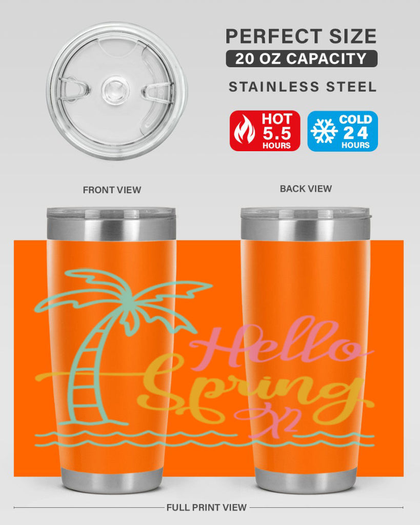 Hello Spring x Style 64#- summer- Tumbler