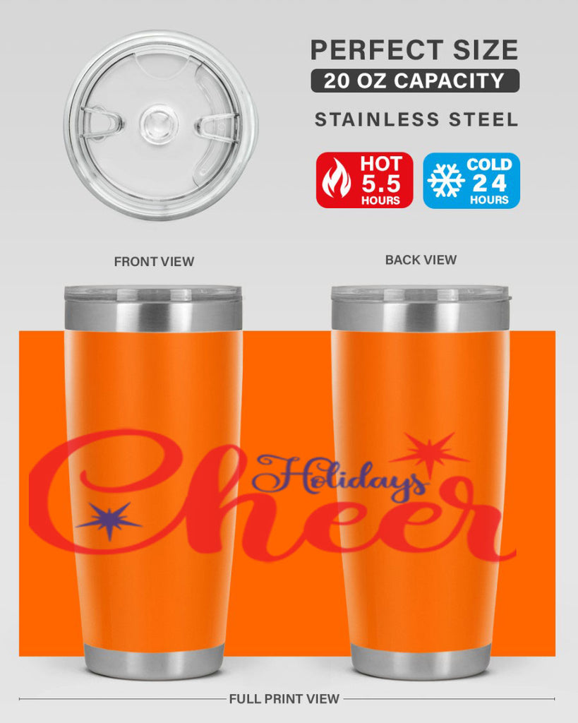 Holidays Cheer 191#- winter- Tumbler