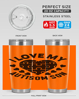 I love my Style 45#- autism- Tumbler