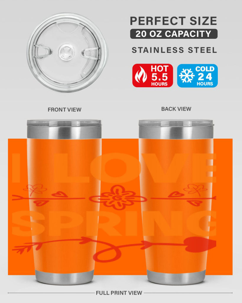 I love spring 271#- spring- Tumbler