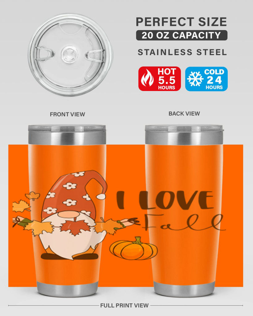 ILoveFallGnome 344#- fall- Tumbler