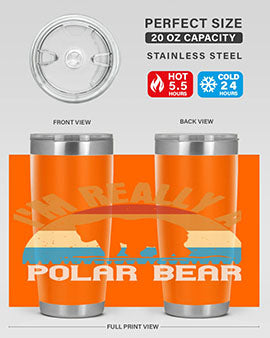 I'm Really A Polar Bear 38#- Bears- Tumbler