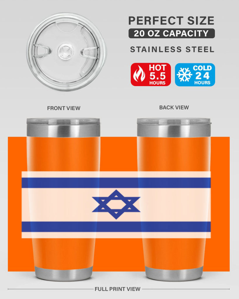 Israel 116#- world flags- Tumbler