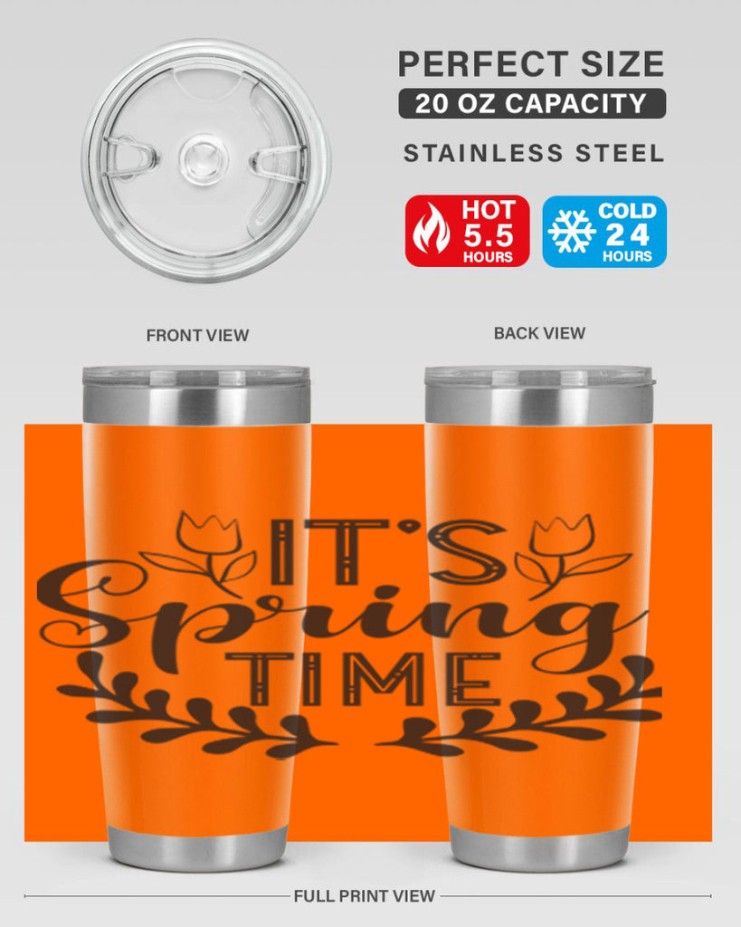 It's spring time281#- spring- Tumbler