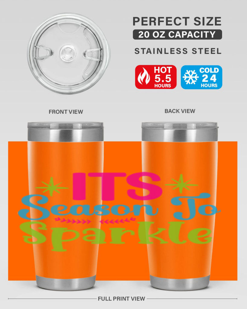 Its Season To Sparkle 267#- winter- Tumbler