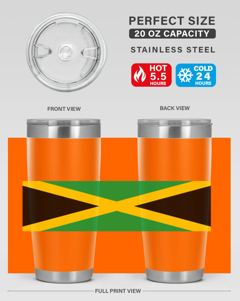 Jamaica 114#- world flags- Tumbler