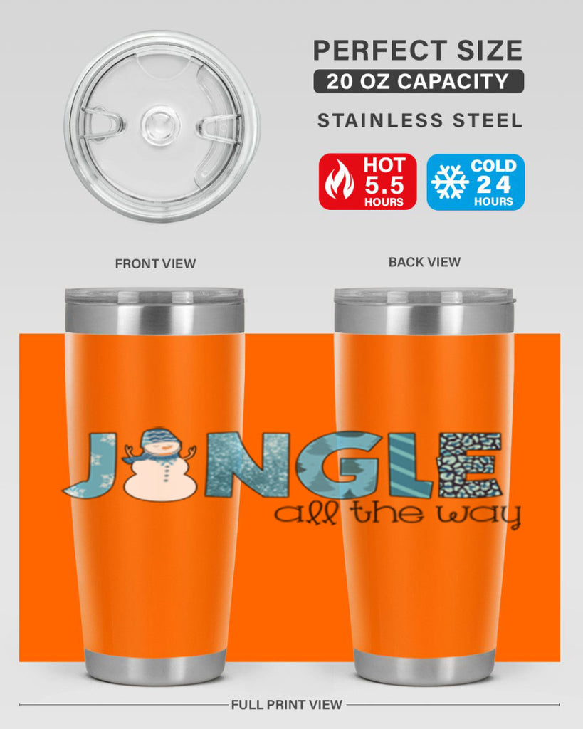 Jingle all the way 279#- winter- Tumbler