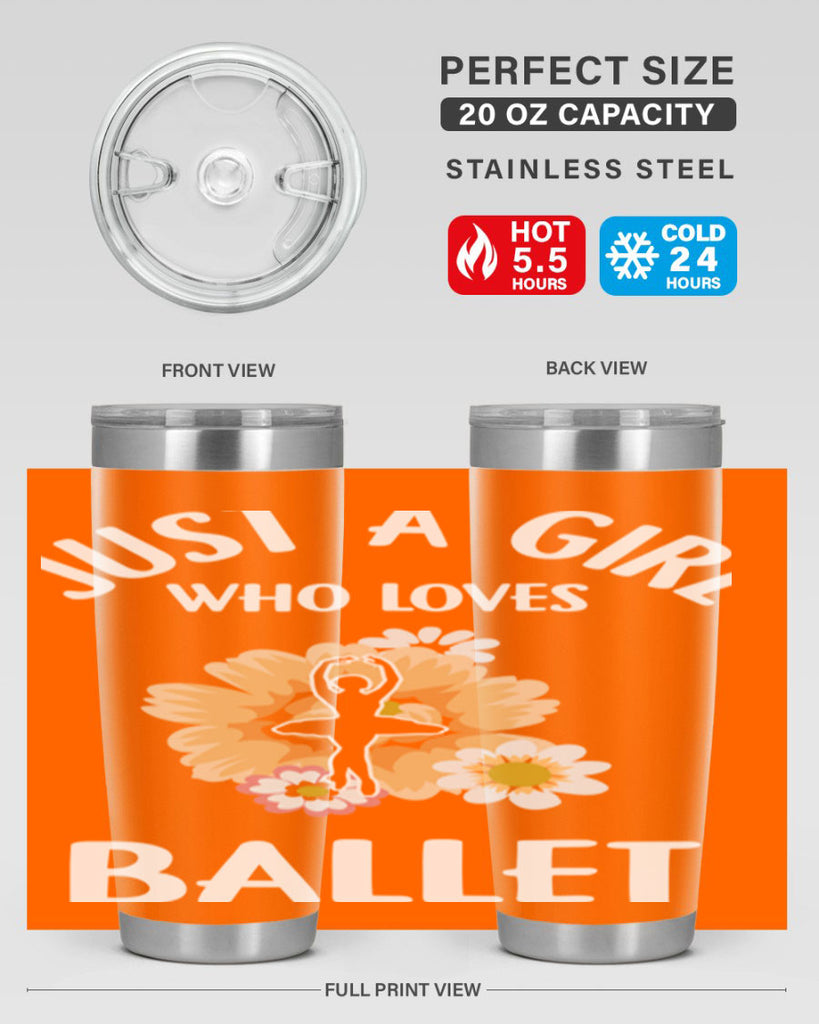 Just a Girl Who Loves Ballet 56#- ballet- Tumbler