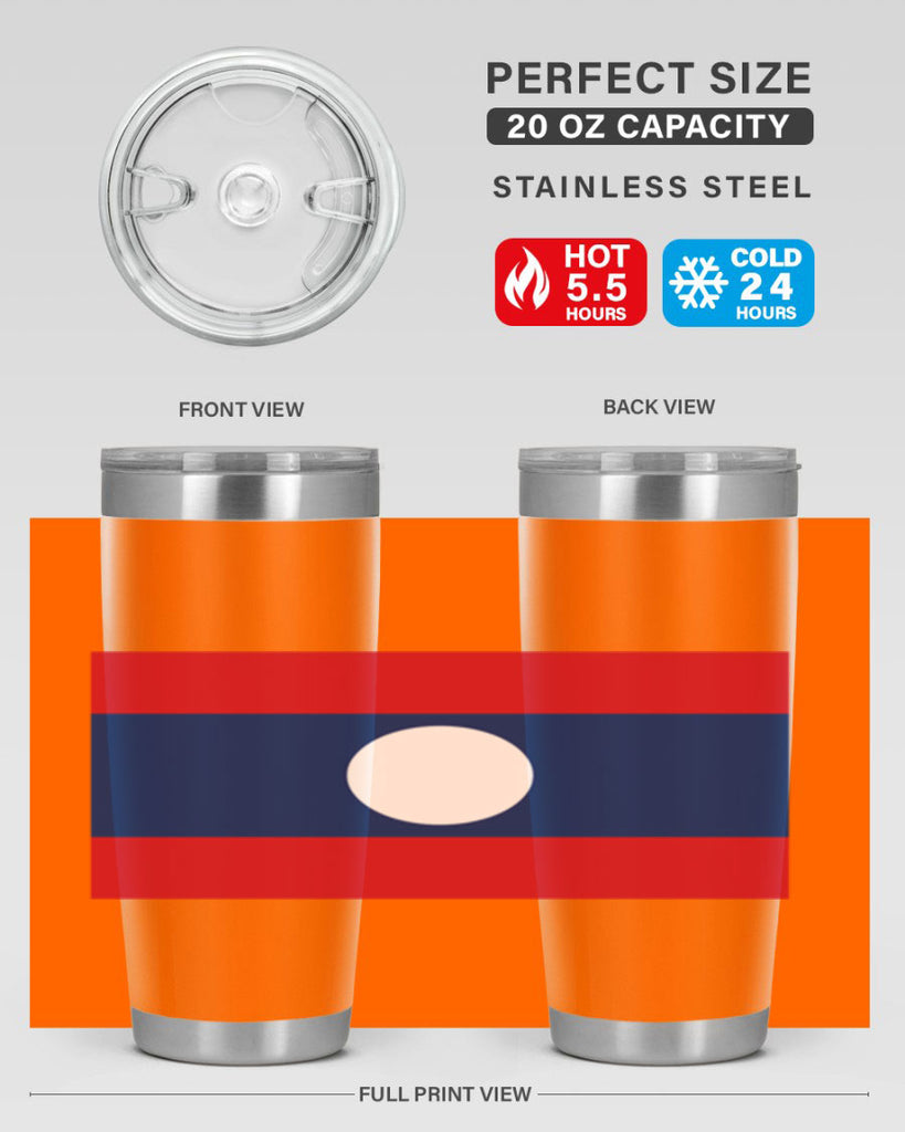 Laos 105#- world flags- Tumbler