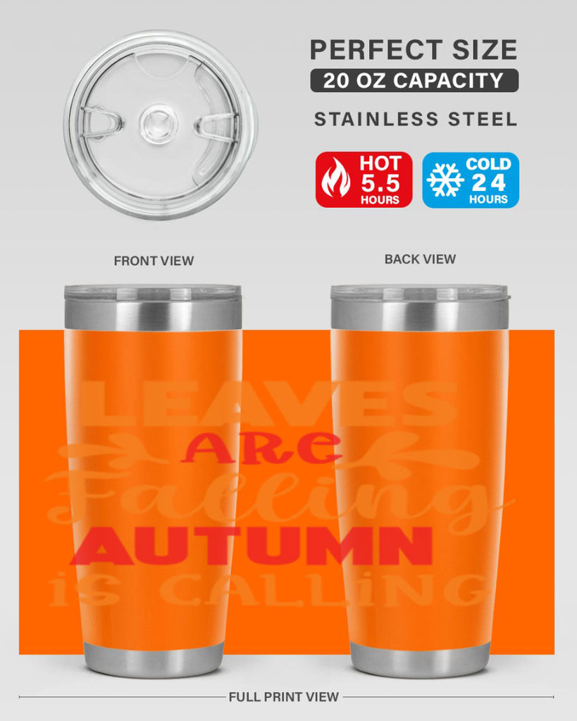 LeavesAreFallingAutumnis 394#- fall- Tumbler