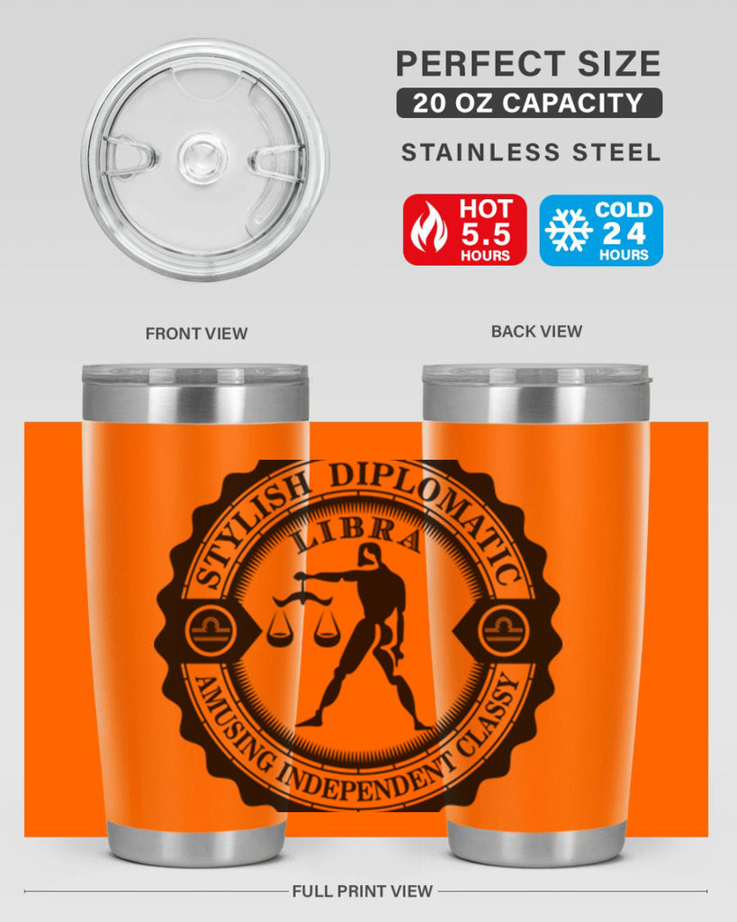 Libra 27#- zodiac- Tumbler