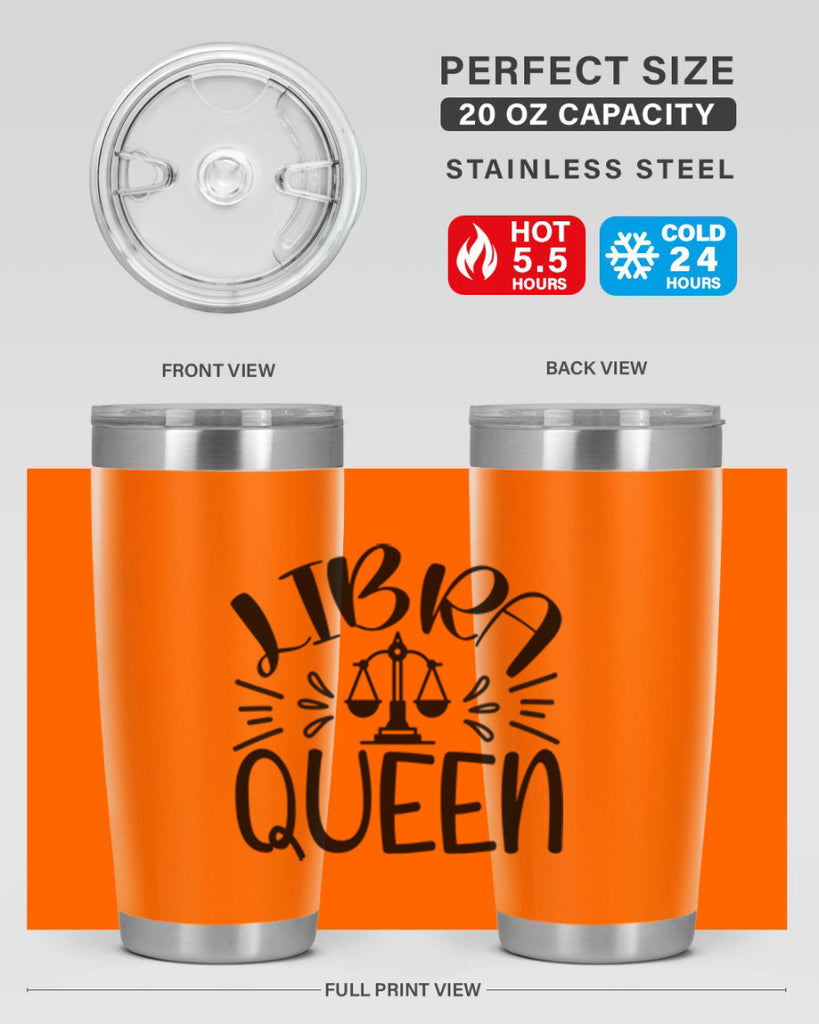 Libra queen 328#- zodiac- Tumbler