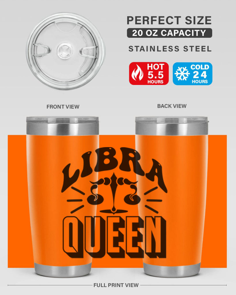 Libra queen 329#- zodiac- Tumbler