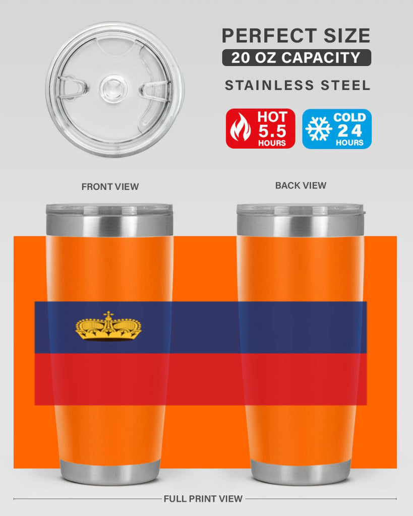 Liechtenstein 99#- world flags- Tumbler