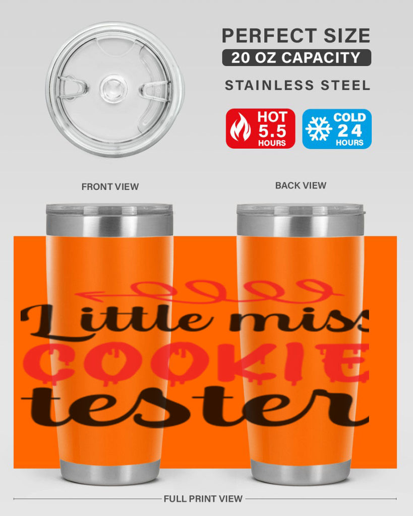 Little miss cookie tester 305#- winter- Tumbler