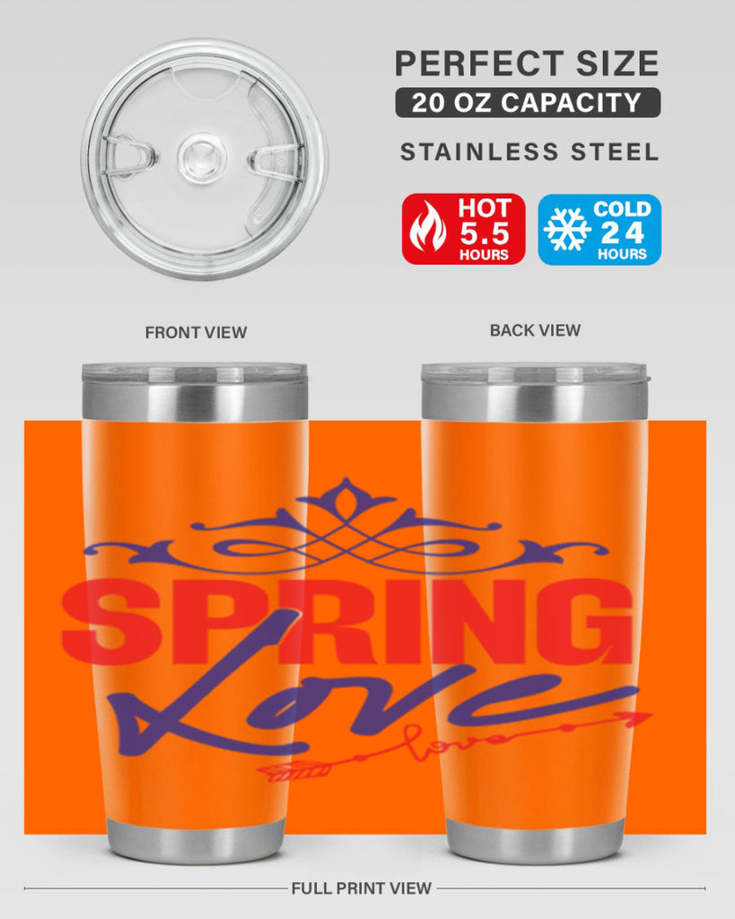 Love Spring 331#- spring- Tumbler