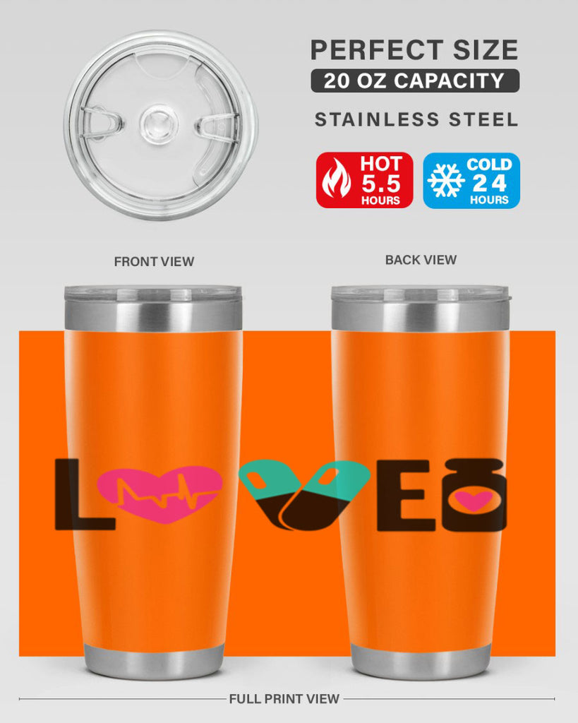 Love Style Style 136#- nurse- tumbler