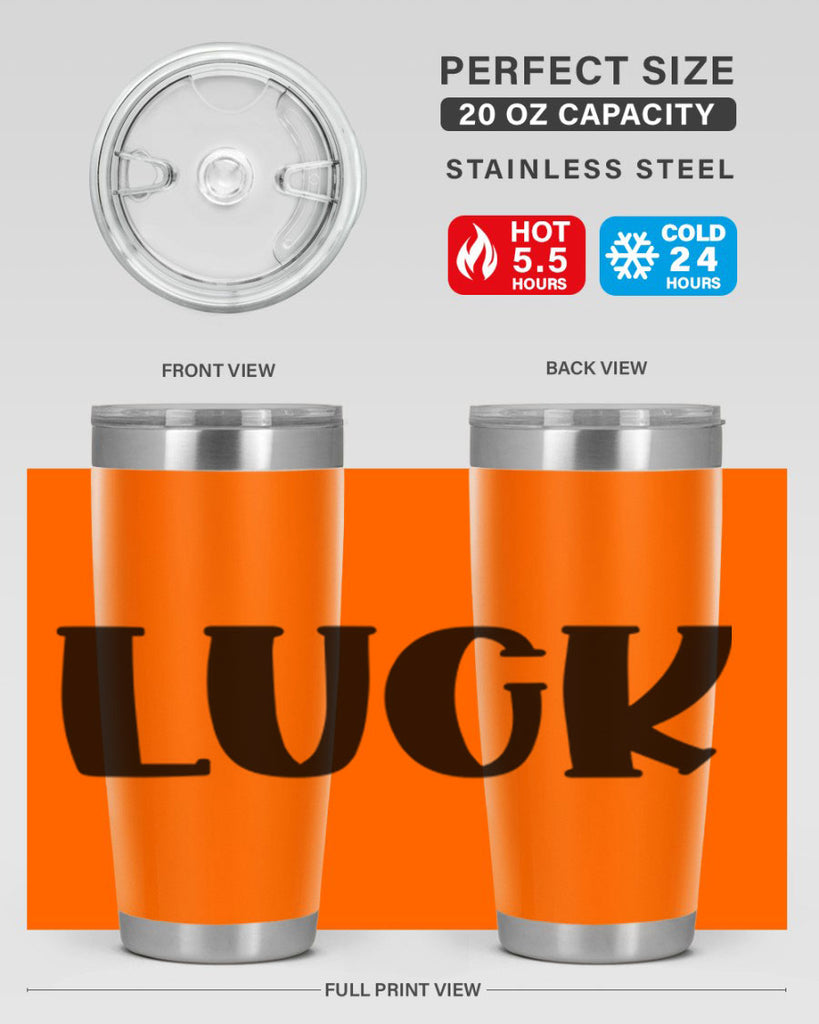Luck Style 63#- St Patricks Day- Tumbler