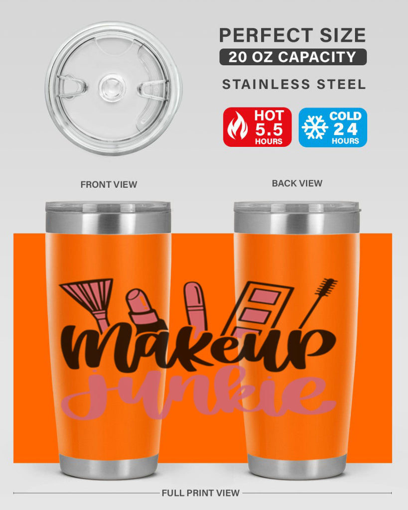 Makeup Junkie Style 43#- make up- Tumbler