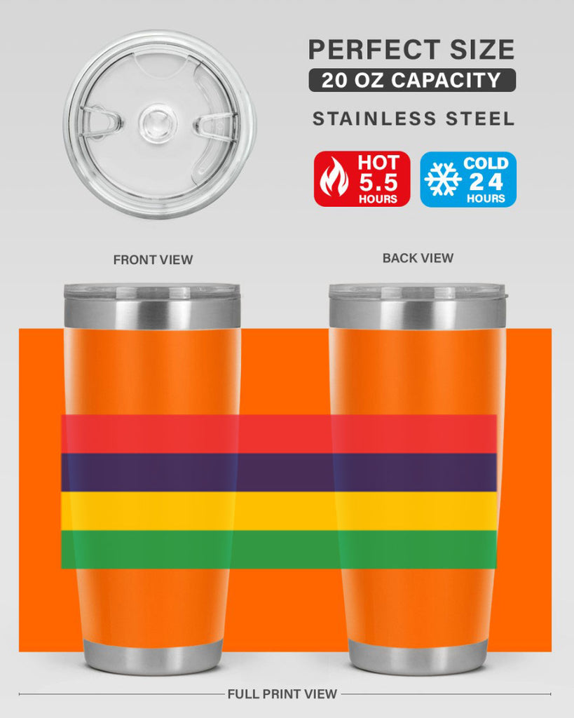 Mauritius 88#- world flags- Tumbler