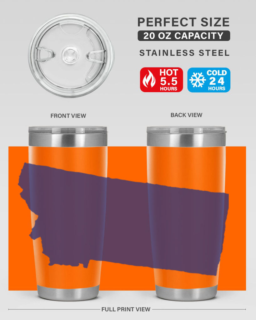 Montana 25#- stateflags- Tumbler