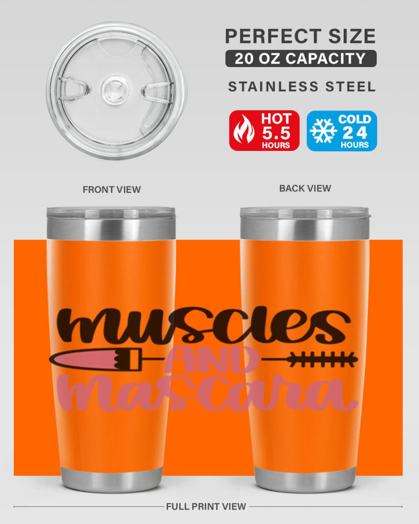 Muscles And Mascara Style 35#- make up- Tumbler
