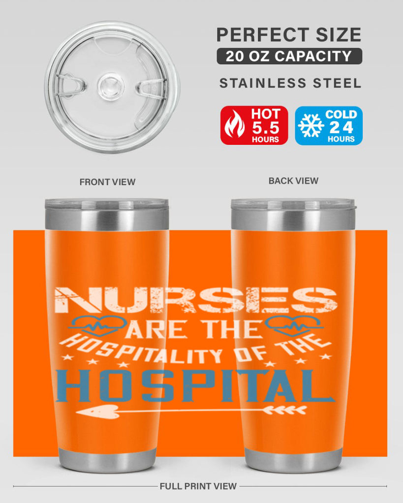 Nurses are the hospitality of the hospital Style 284#- nurse- tumbler