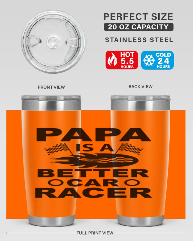 Papa Is a Better cara 115#- grandpa - papa- Tumbler