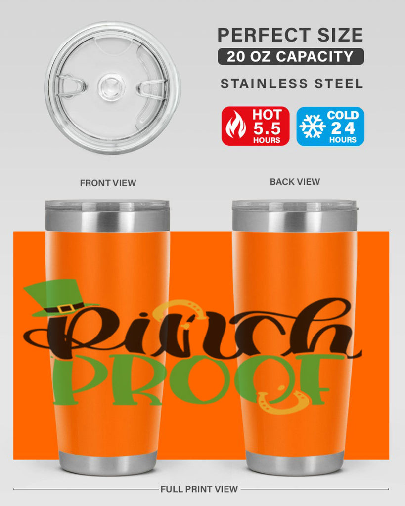 Pinch Proof Style 37#- St Patricks Day- Tumbler