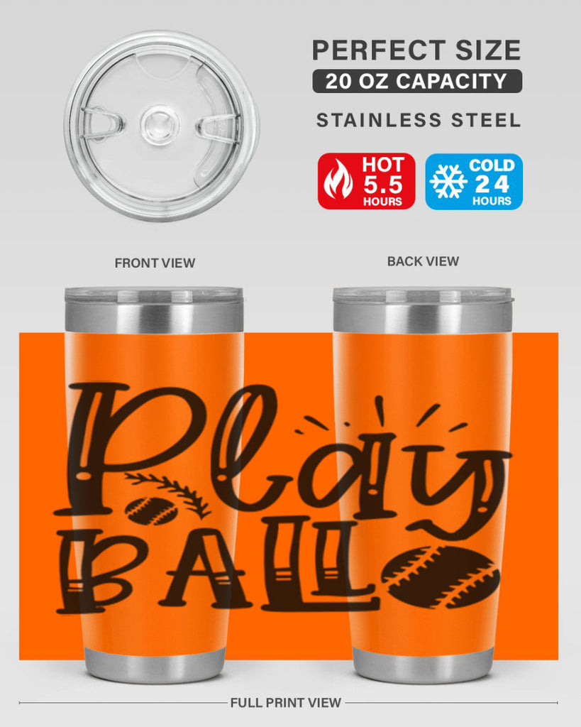 Play ball 2032#- baseball- Tumbler