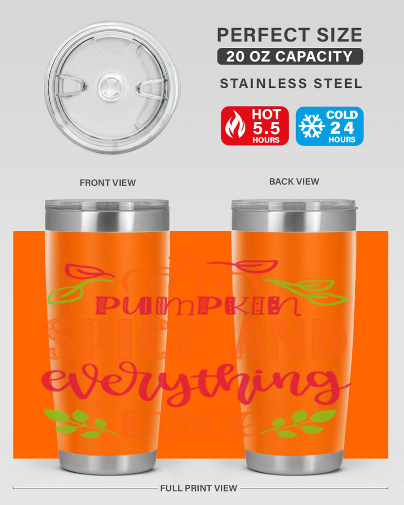 Pumpkin Spice and Everything Nice 536#- fall- Tumbler