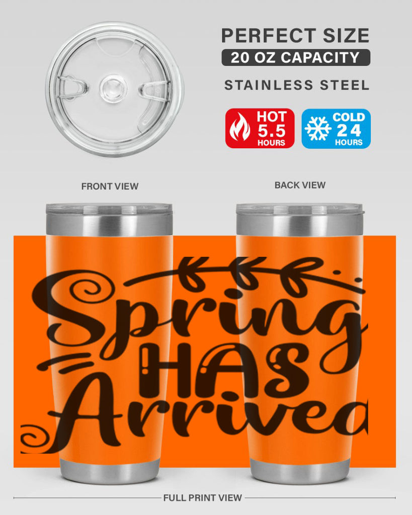 SPRING HAS ARRIVED  488#- spring- Tumbler