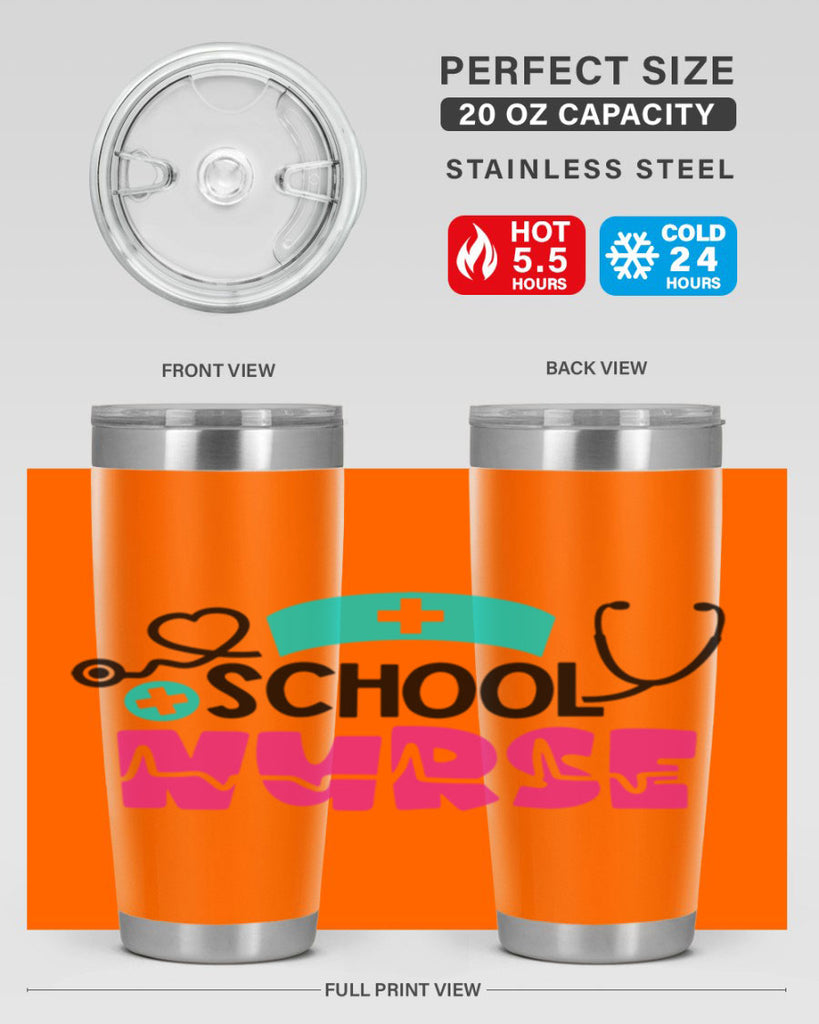 School Nurse Style Style 50#- nurse- tumbler