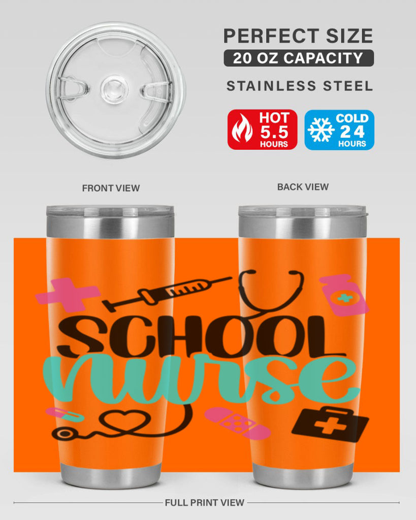 School Nurse Style Style 51#- nurse- tumbler