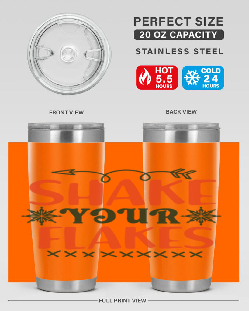 Shake Your Flakes 360#- winter- Tumbler