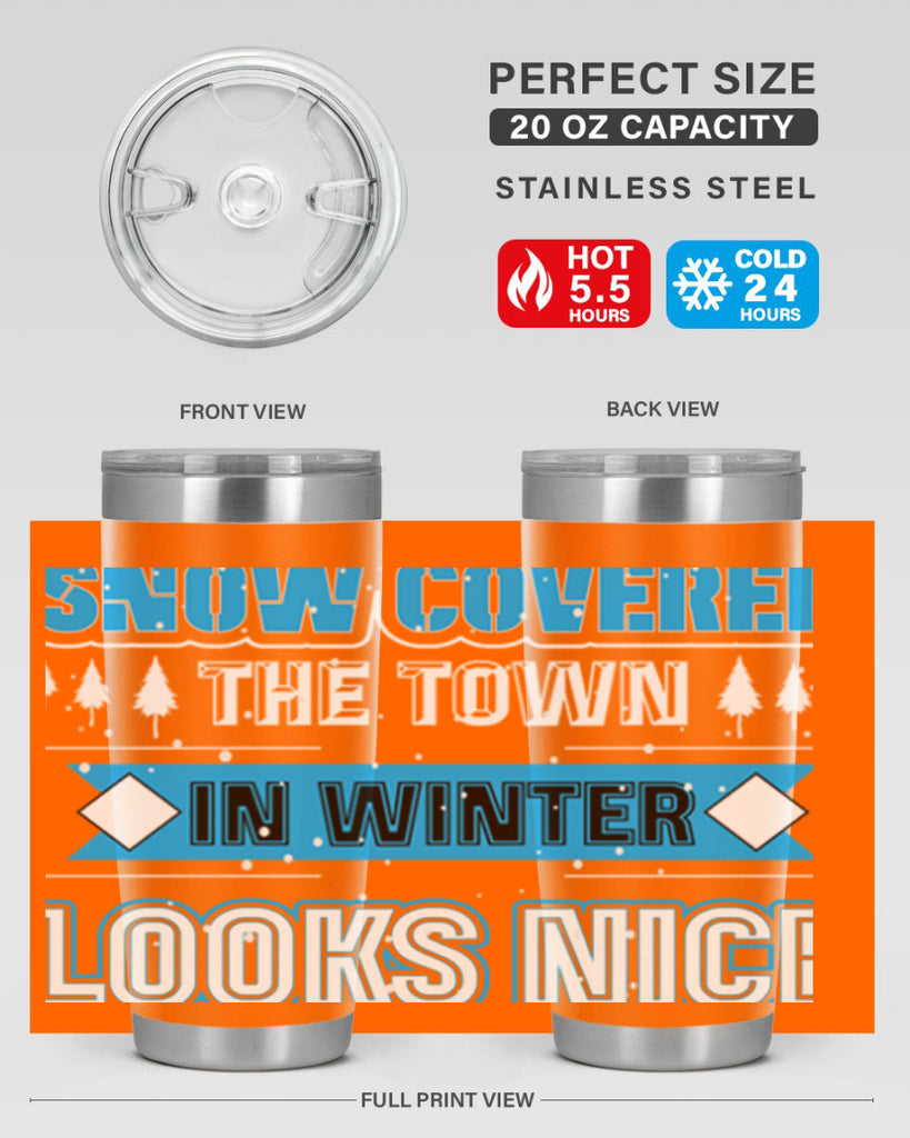Snow Covered Winter 365#- winter- Tumbler