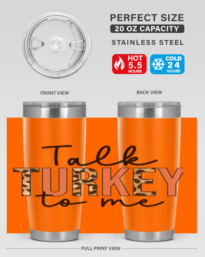 Talk turkey to me 595#- fall- Tumbler