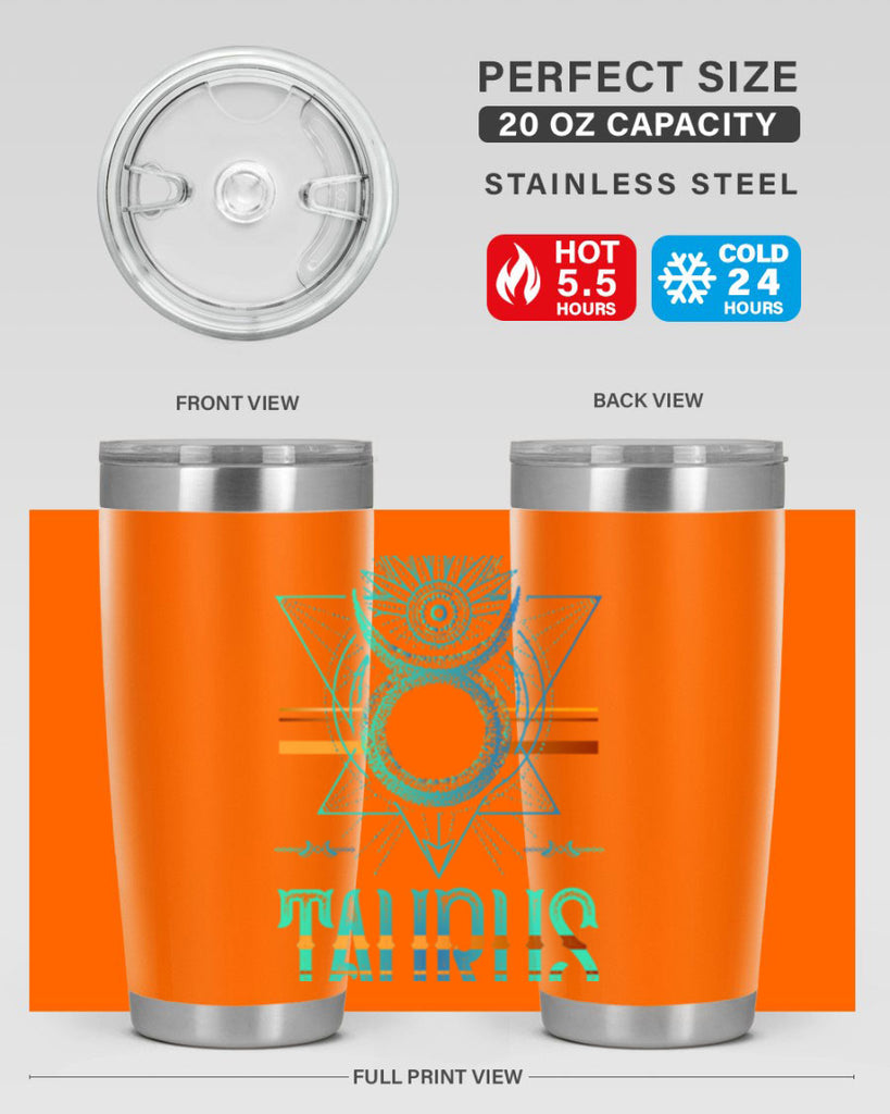 Taurus 506#- zodiac- Tumbler
