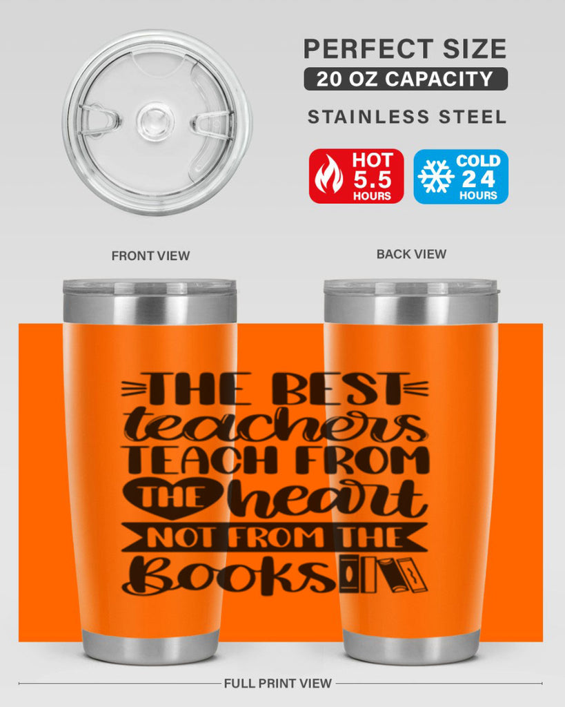 The Best Teachers Teach Style 36#- teacher- tumbler