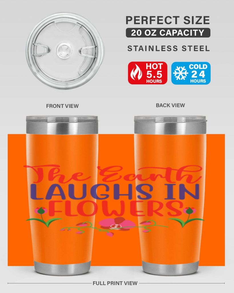 The Earth Laughs In Flowers 534#- spring- Tumbler