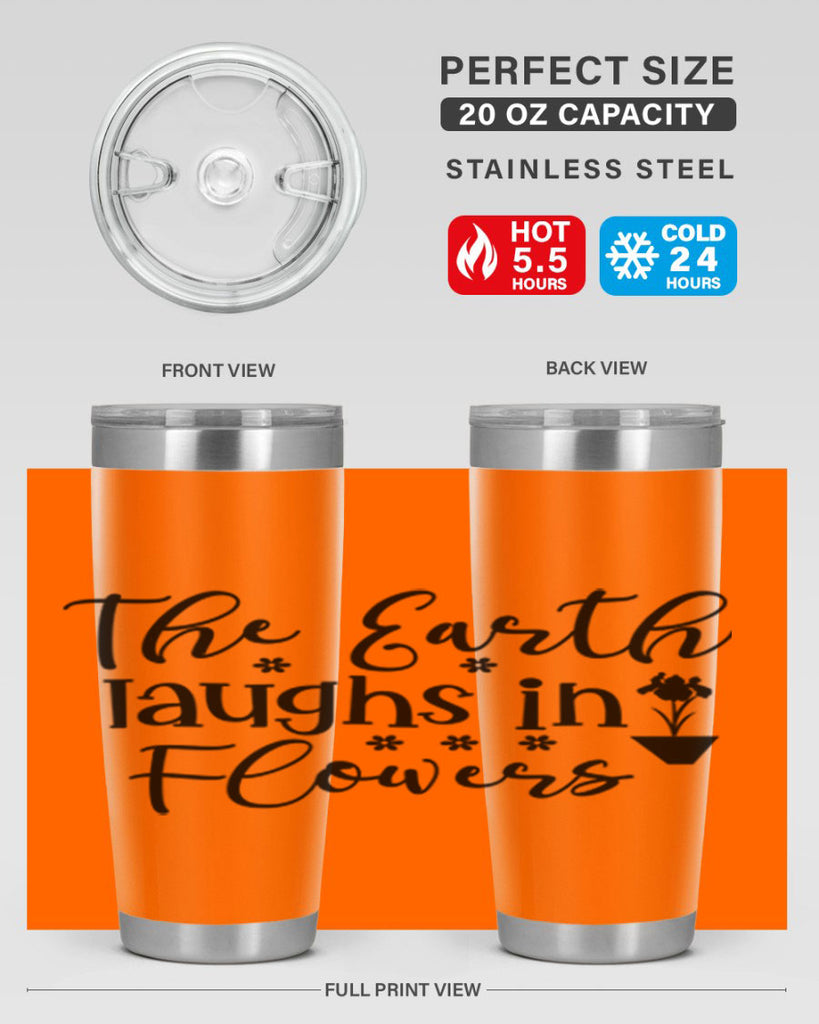 The Earth Laughs In Flowers 539#- spring- Tumbler
